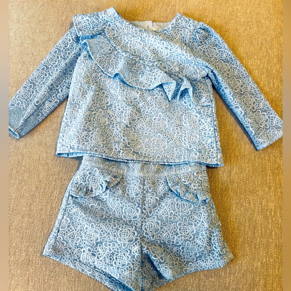 Janie & Jack Lace Set-7